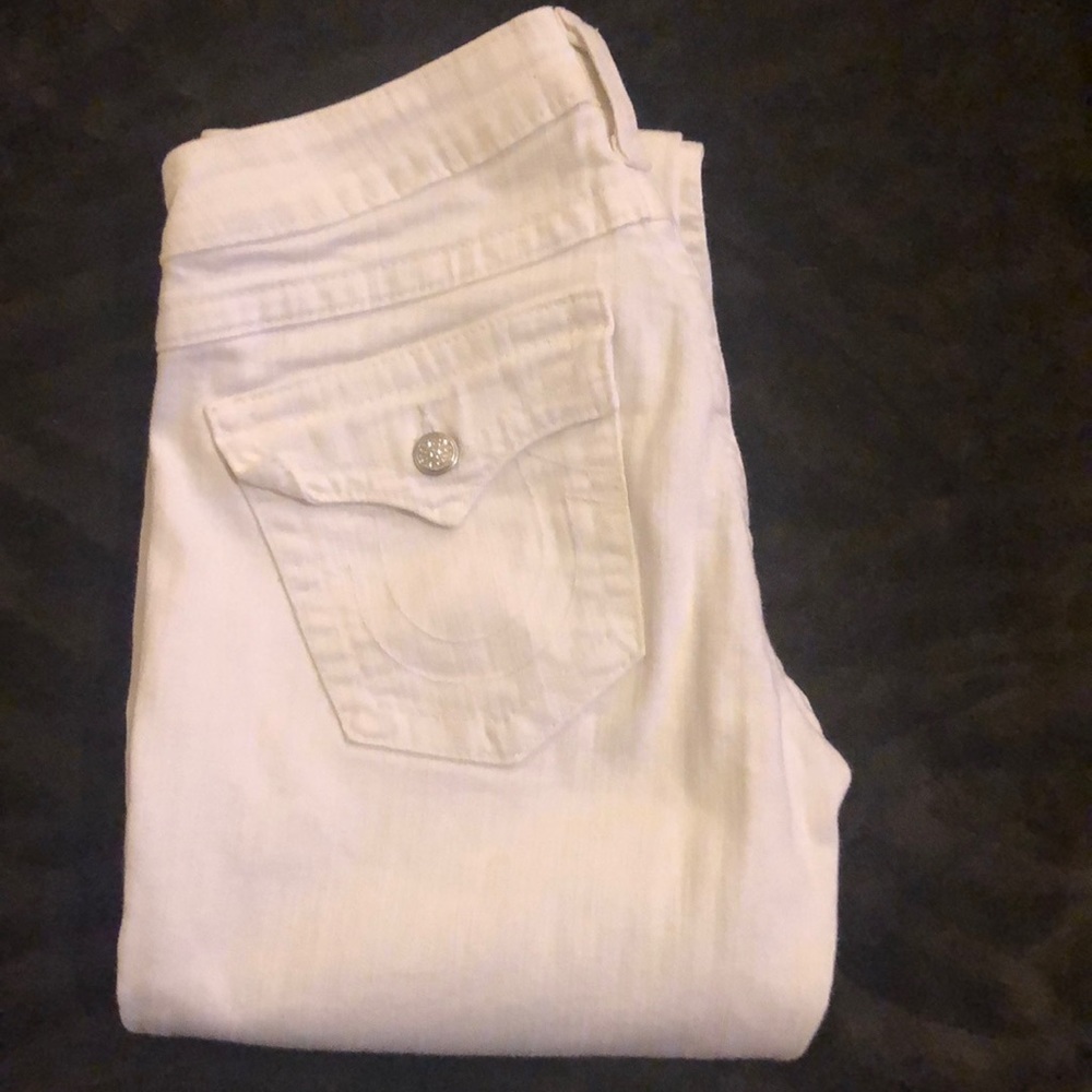 Girls white jeans